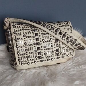 Tosca Blue Awesome  Chunky Studded Purse